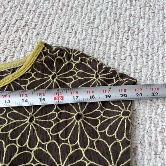 Free People Georgia Bubble Embroidered Top - Picture 9 of 11